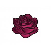 applicatie gestileerde roos fuchsia
