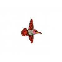 applicatie kolibri rood