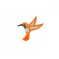 applicatie kolibri fel oranje