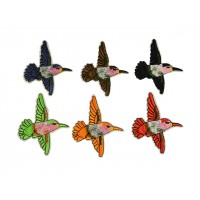 applicatie kolibri set 6 stuks