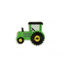 applicatie tractor groen met zwarte banden