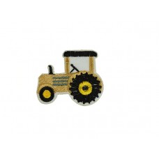 applicatie tractor beige met zwarte banden
