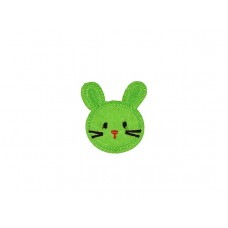 applicatie klein konijntje groen