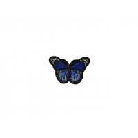 applicatie kleine vlinder koningsblauw