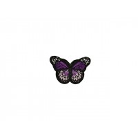 applicatie kleine vlinder paars