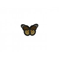 applicatie kleine vlinder goud bruin
