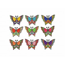 applicatie vlinder set diverse kleuren