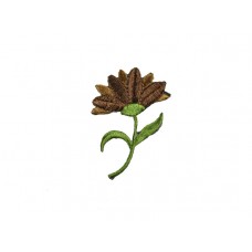 bloem applicatie bruin groen