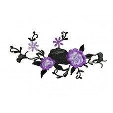 applicatie geranium lila paars