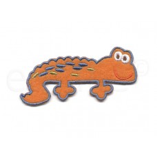applicatie krokodil oranje