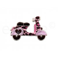 applicatie scooter roze