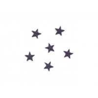 applicatie sterren marineblauw 1.2 cm (3 stuks)