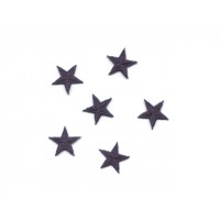 applicatie sterren marineblauw 2 cm (3 stuks)