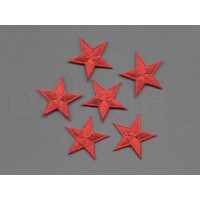applicatie sterren rood 3.5 cm
