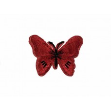 applicatie vlinder bruin zwart