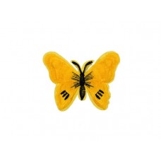 applicatie vlinder geel zwart