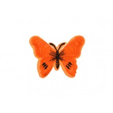 applicatie vlinder oranje zwart