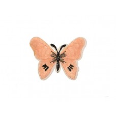 applicatie vlinder poeder roze zwart