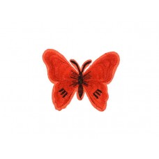 applicatie vlinder rood zwart