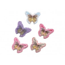 applicatie vlinders (5 stuks)