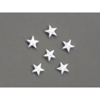 applicatie witte sterren 1.2 cm (3 stuks)