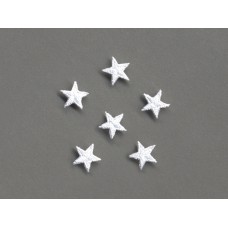applicatie witte sterren 1.2 cm (3 stuks)