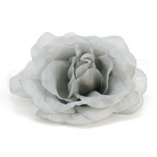 bloem corsage roos grijs