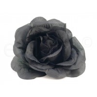 bloem corsage roos zwart