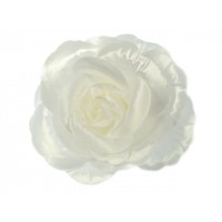 bloem corsage roos wit