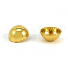 bolvormige gouden knoop 2.8 cm