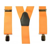 bretel effen oranje clips