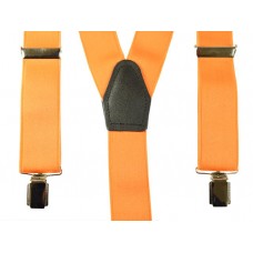 bretel effen oranje clips