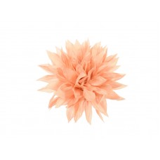 corsage koraal roze dahlia