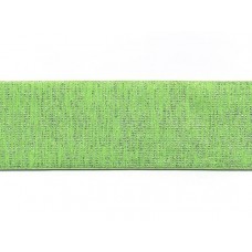elastiek 6 cm breed lurex fluor groen