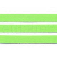 elastiek fluor groen 2.5 cm