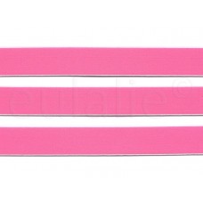 elastiek fluor roze 2.5 cm