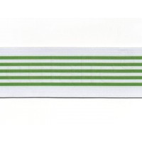 elastiek groene streep 6 cm