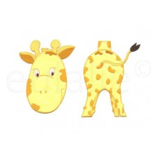 giraffe front & back applicatie