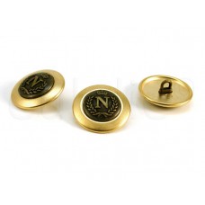 goud brons knoop N 2.3cm