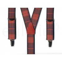 Heren bretel met Royal Steward Tartan