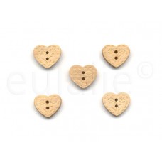 houten kinderknoop hart