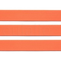 katoen tassenband 3 cm fluor oranje