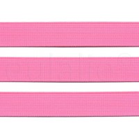 katoen tassenband 3 cm fluor roze