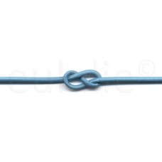 koord elastiek 3 mm aqua blauw (2 meter)