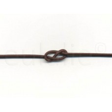 koord elastiek bruin 3 mm (2 meter)