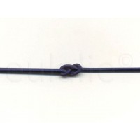 koord elastiek donker blauw 3 mm (2 meters)