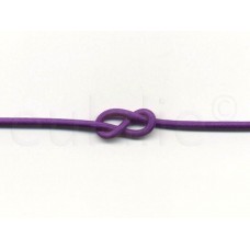 koord elastiek donkerpaars 3 mm (2 meter)