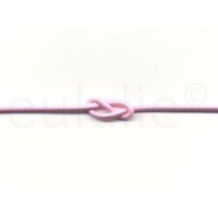 koord elastiek zacht roze 3mm rol 50 meter