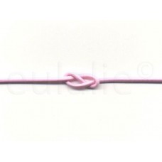 koord elastiek zacht roze 3mm rol 50 meter