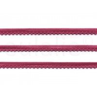 lingerie elastiek cerise (3 meter)
